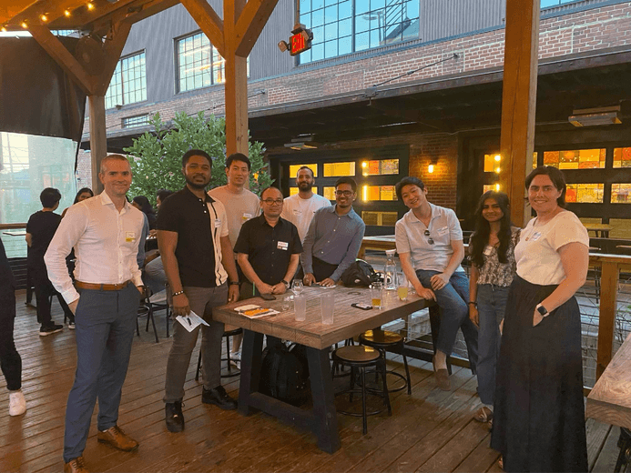 Chevis at an ADPList community meetup in the Washington DC area